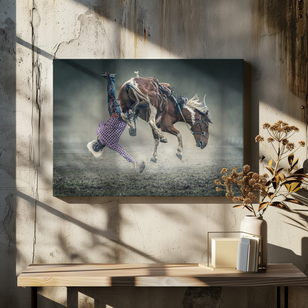 Last Seconds Wall Artwork In White Floating Frame