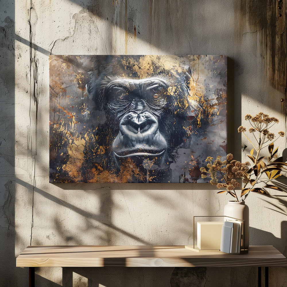 Abstract Art Canvas Print-wall-art-animal-vintage-art-illustration-wallart-03-36X24