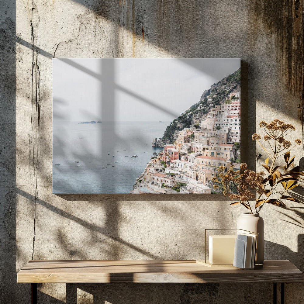 Wall art Positano at the Amalfi Coast