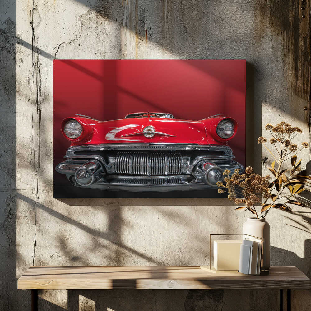 Wall art The red Pontiac