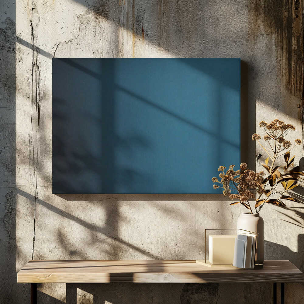 Wall art By a Long Way Oil On Canvas 12%22 X 30%22