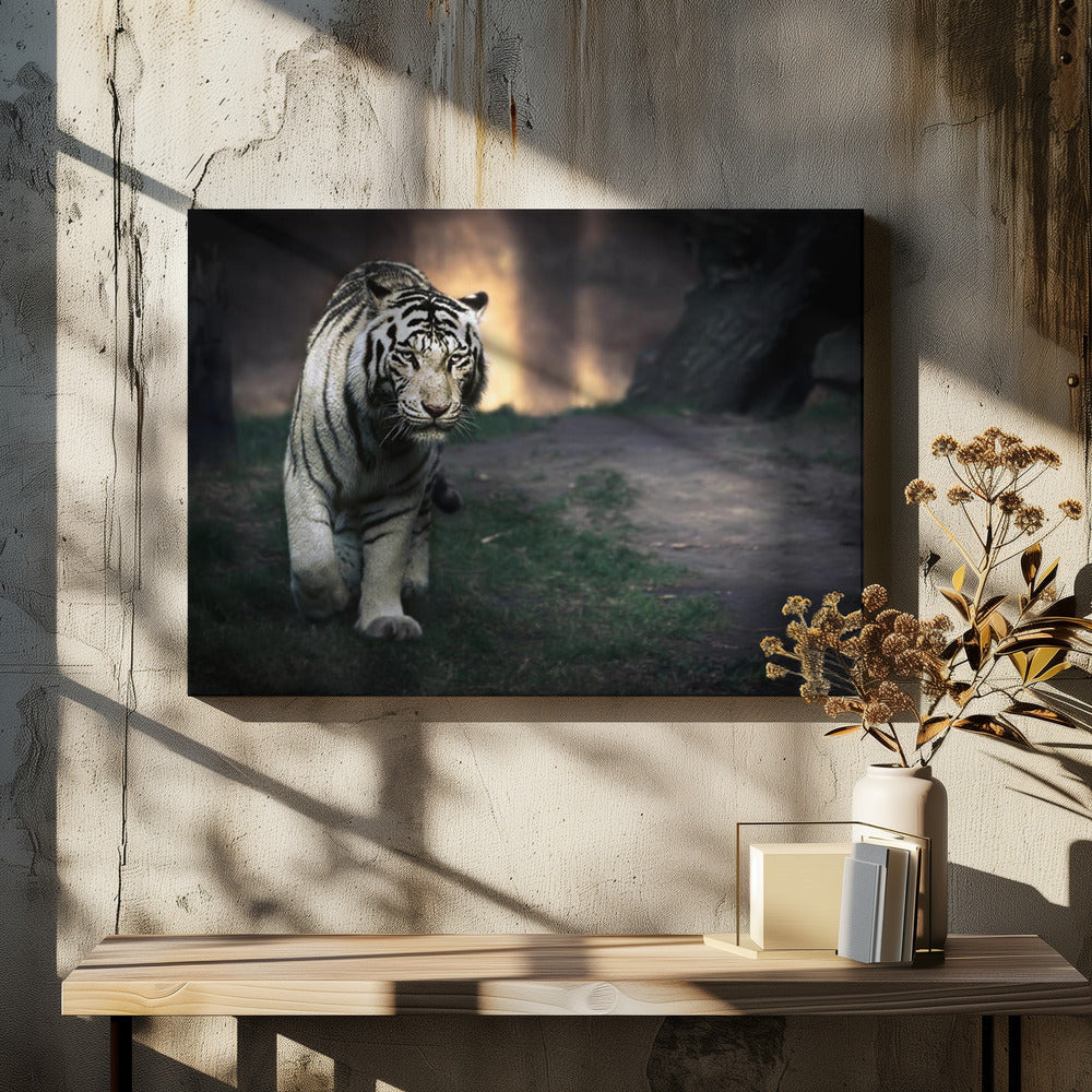 Wall art White walker 36X24inch Gallery Wrapped (Ready to Hang)