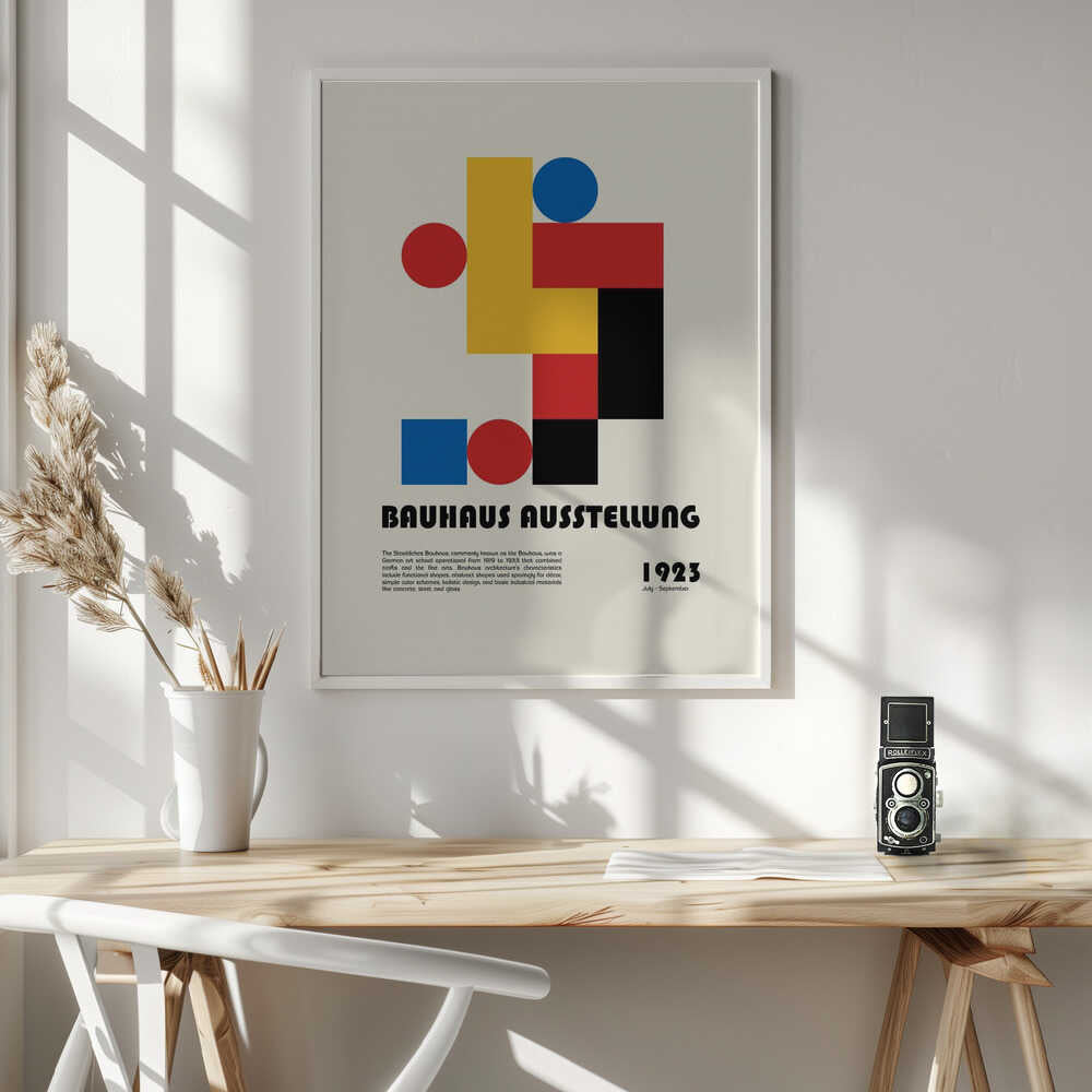Wall art Bauhaus Ausstellung