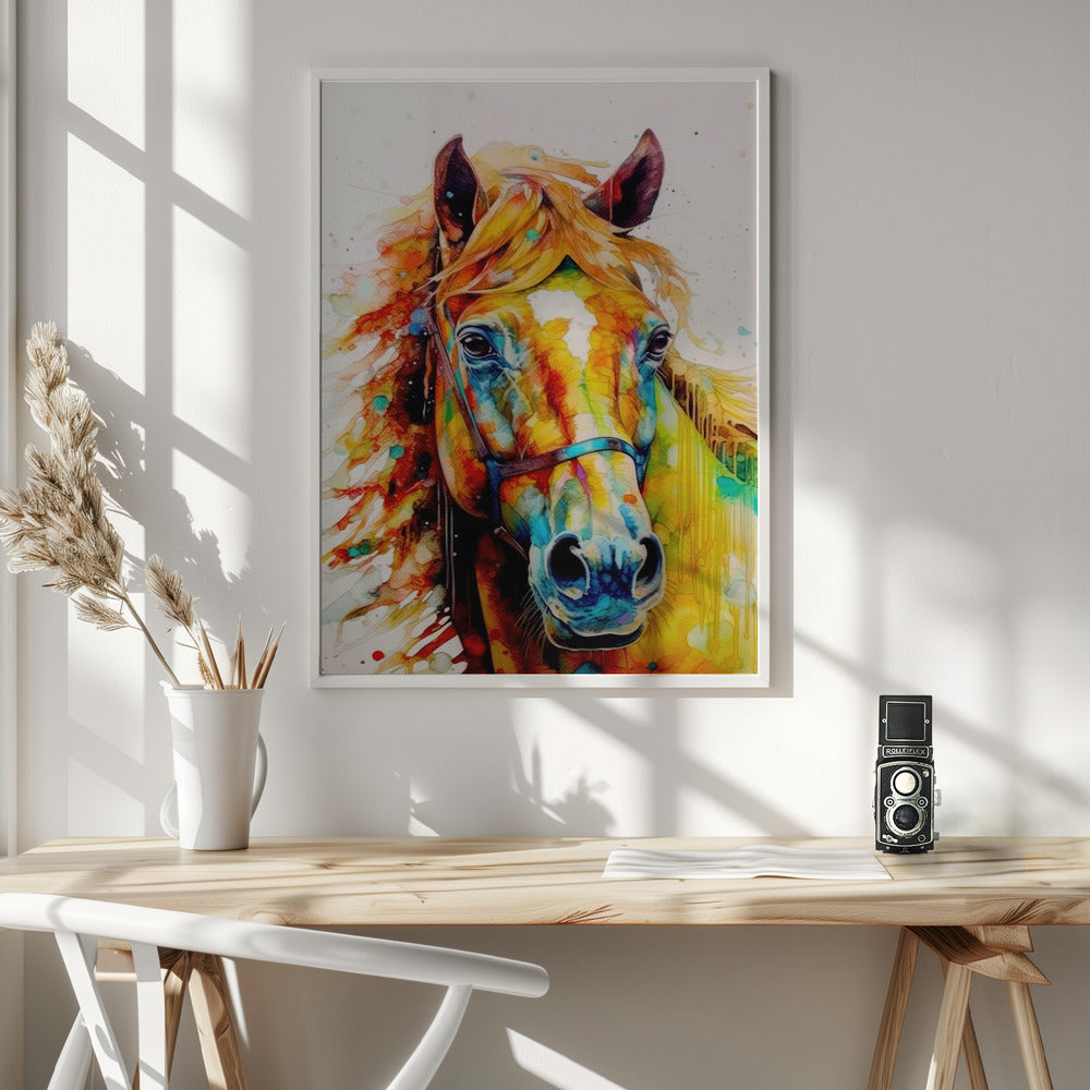Watercolor Horse (10)