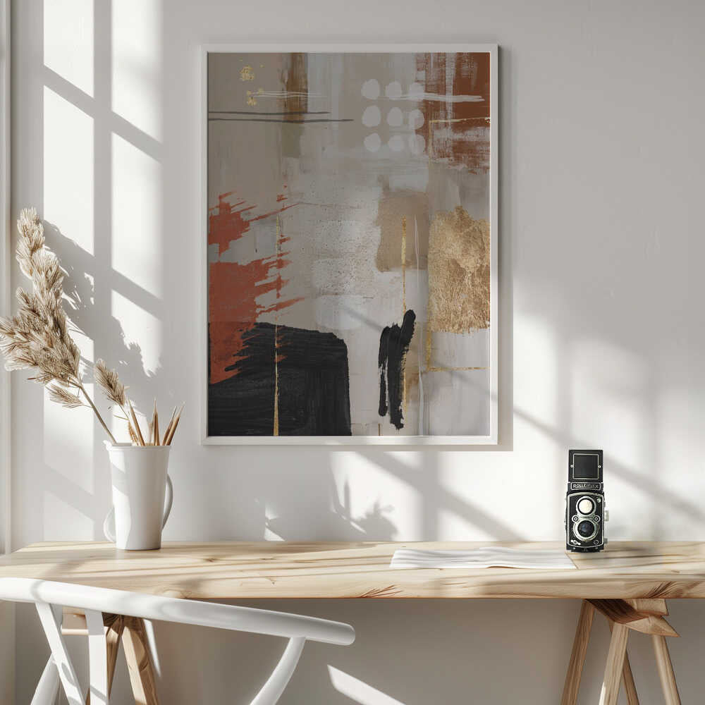 Wall art Terracotta Chaos 1