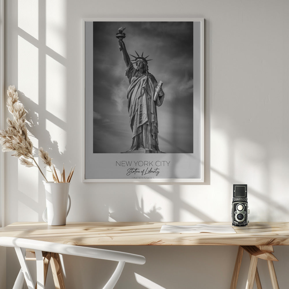 Wall art NEW YORK CITY Statue of Liberty