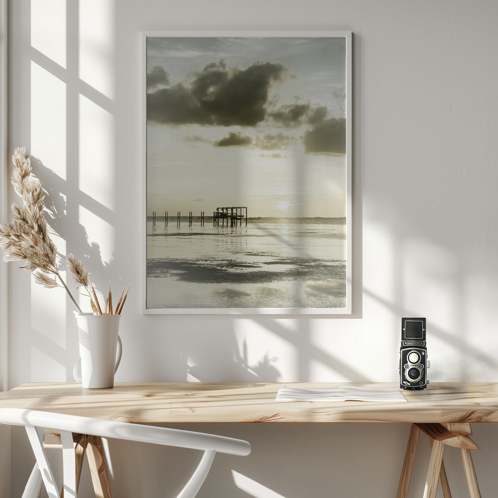 Landscape Photography Canvas Print-wall-art-vintage-bokeelia-sunset-36X48
