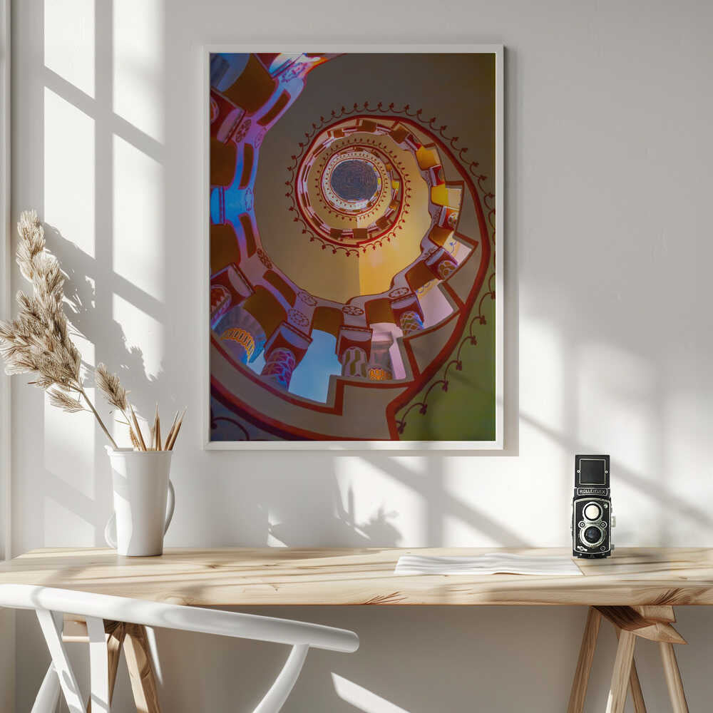 Castle of Bory – decorative wall art, above a desk