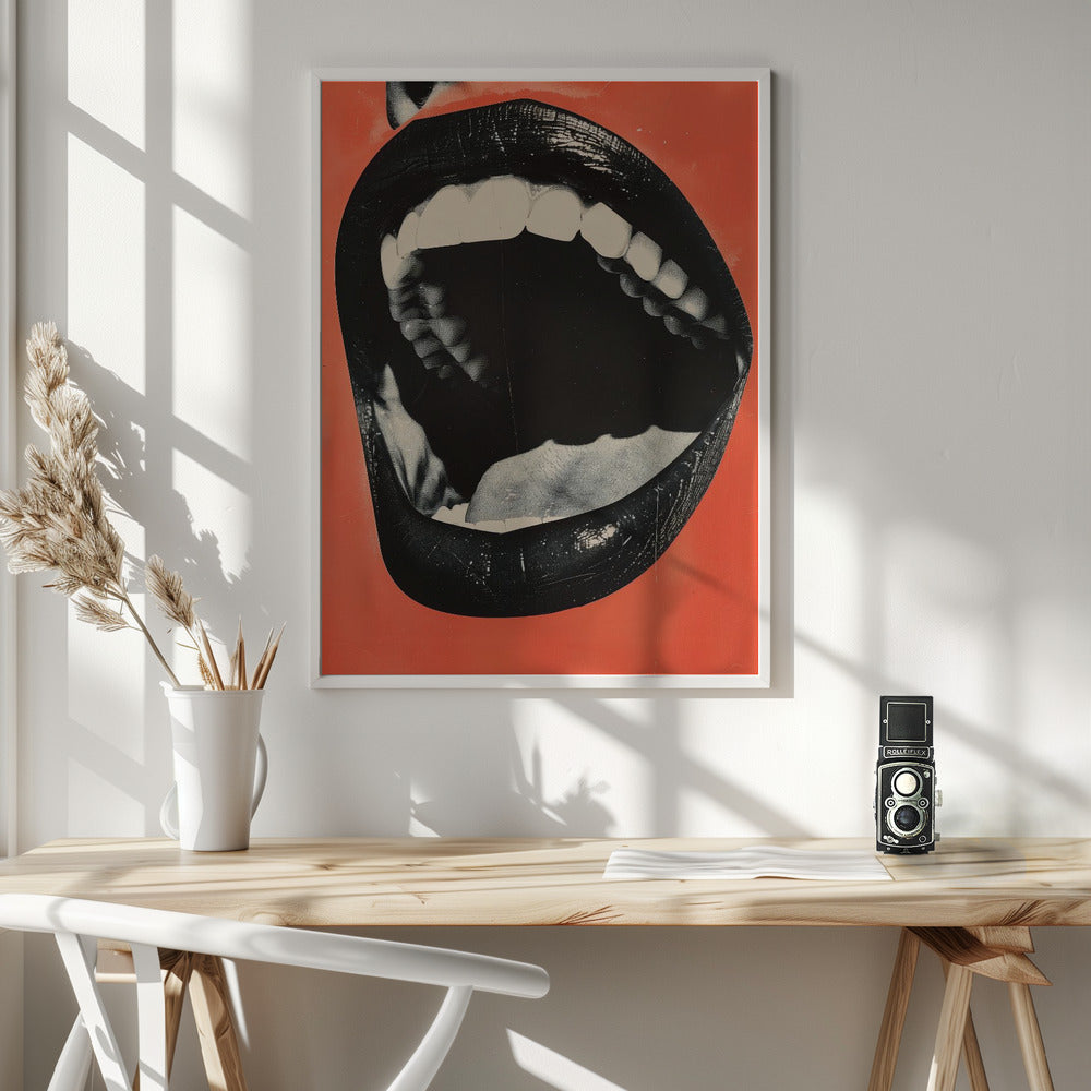 Wall art The Mouth