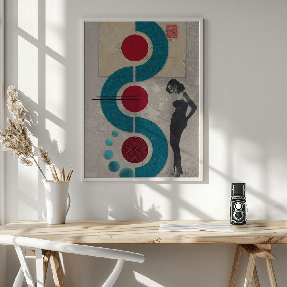 Abstract Art Canvas Print-wall-art-mind-the-gap-36X48inches