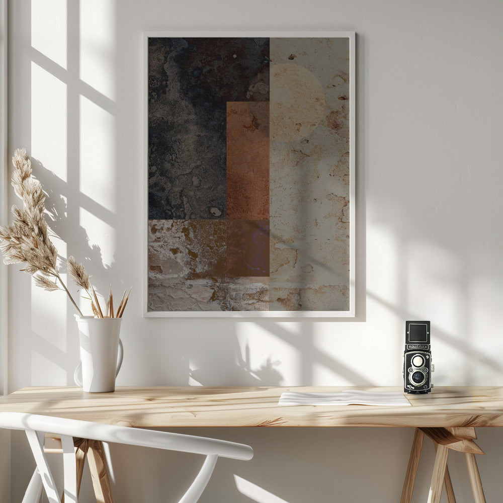 Abstract Art Canvas Print-wall-art-vintage-wall-decor-2-35 × 47 inches