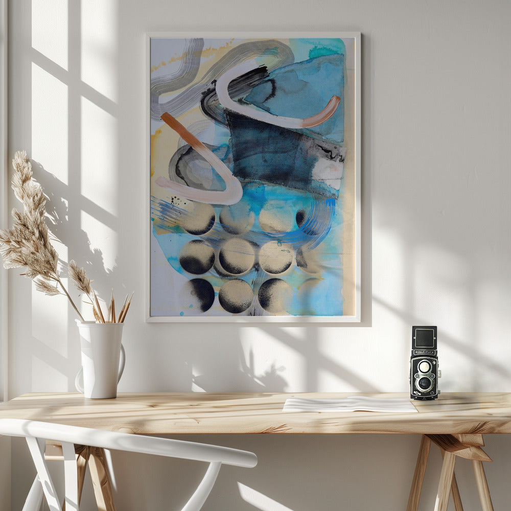 Abstract Art Canvas Print-wall-art-minimal-36X48