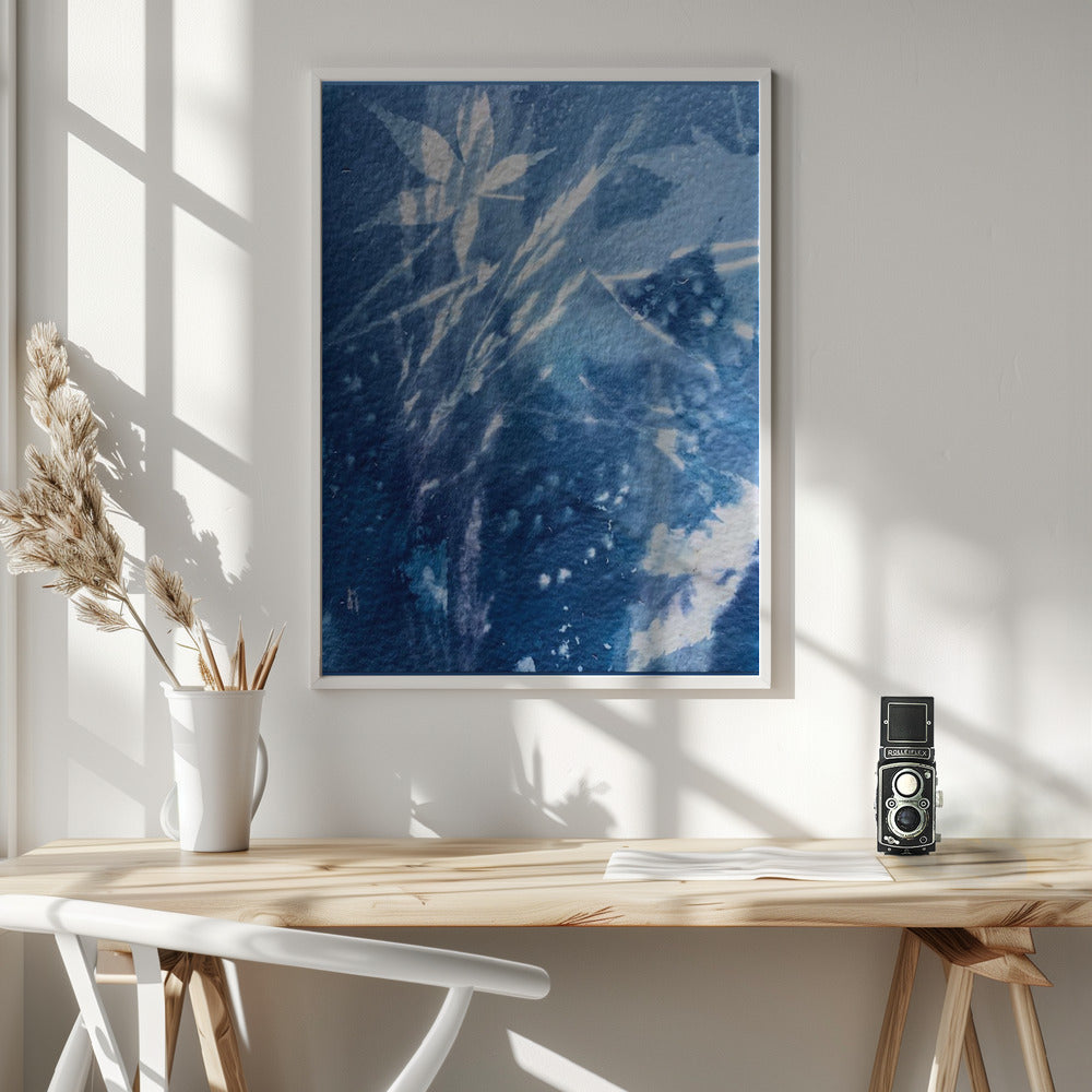 Abstract Art Canvas Print-wall-art-at-nightfall-vii-xi-36X48