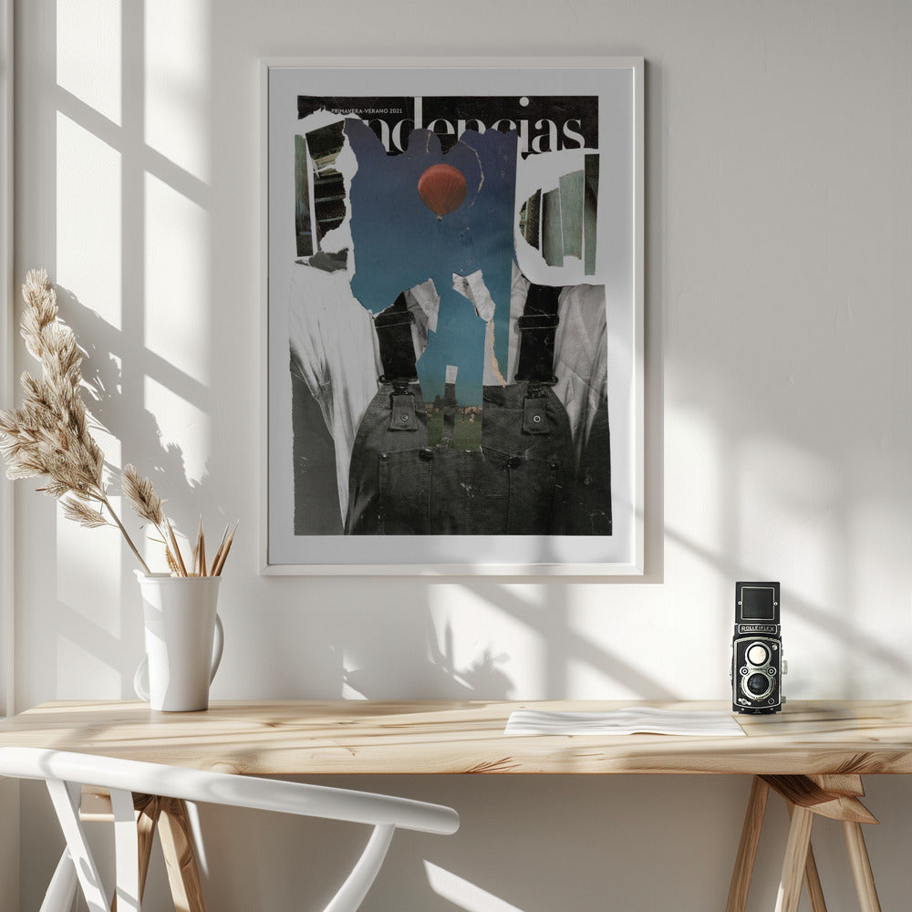 Abstract Art Canvas Print-wall-art-abstract-collage-3-36X48