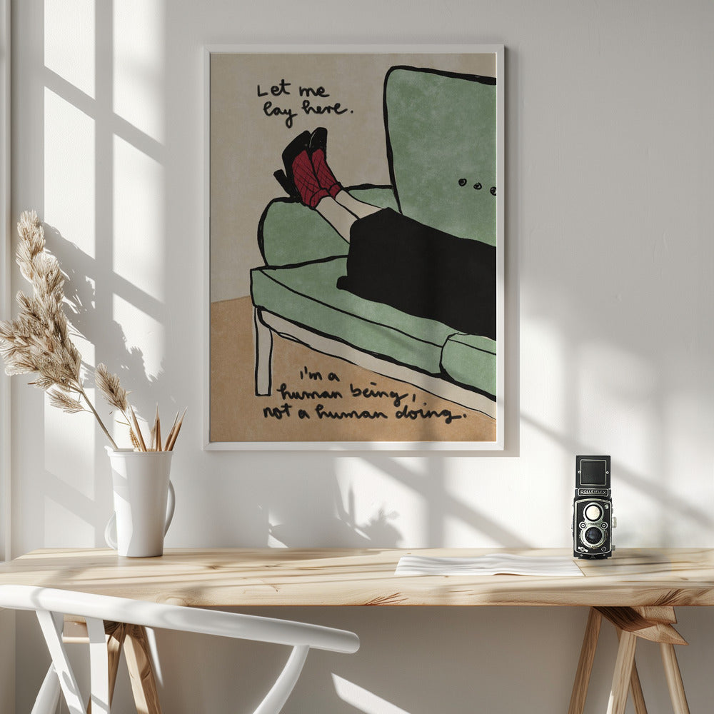 Wall art Let me lay here