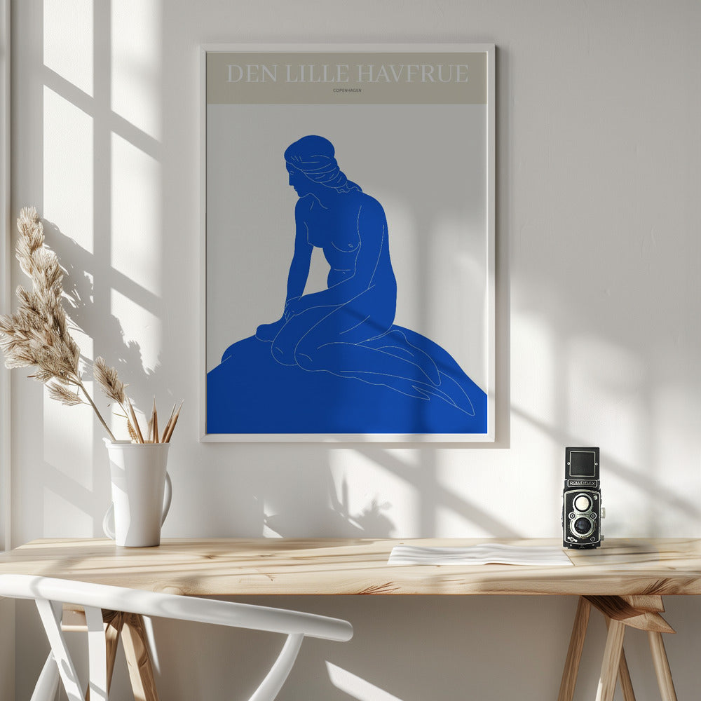 Wall art Den lille havfrue