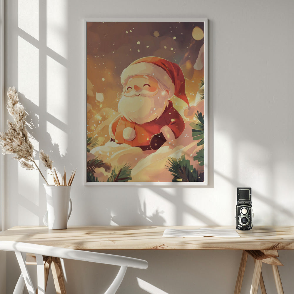 Wall art Santa Claus Canvas Print
