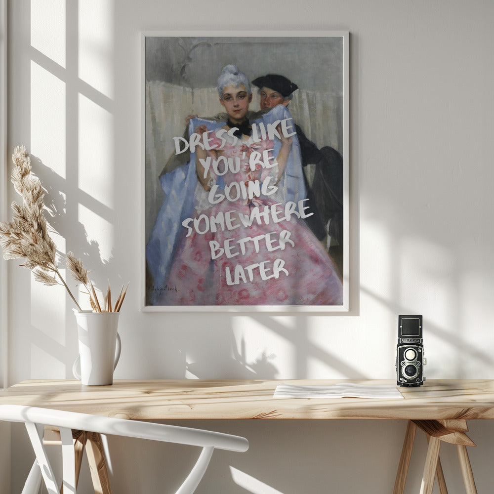 Wall art Dress for Success