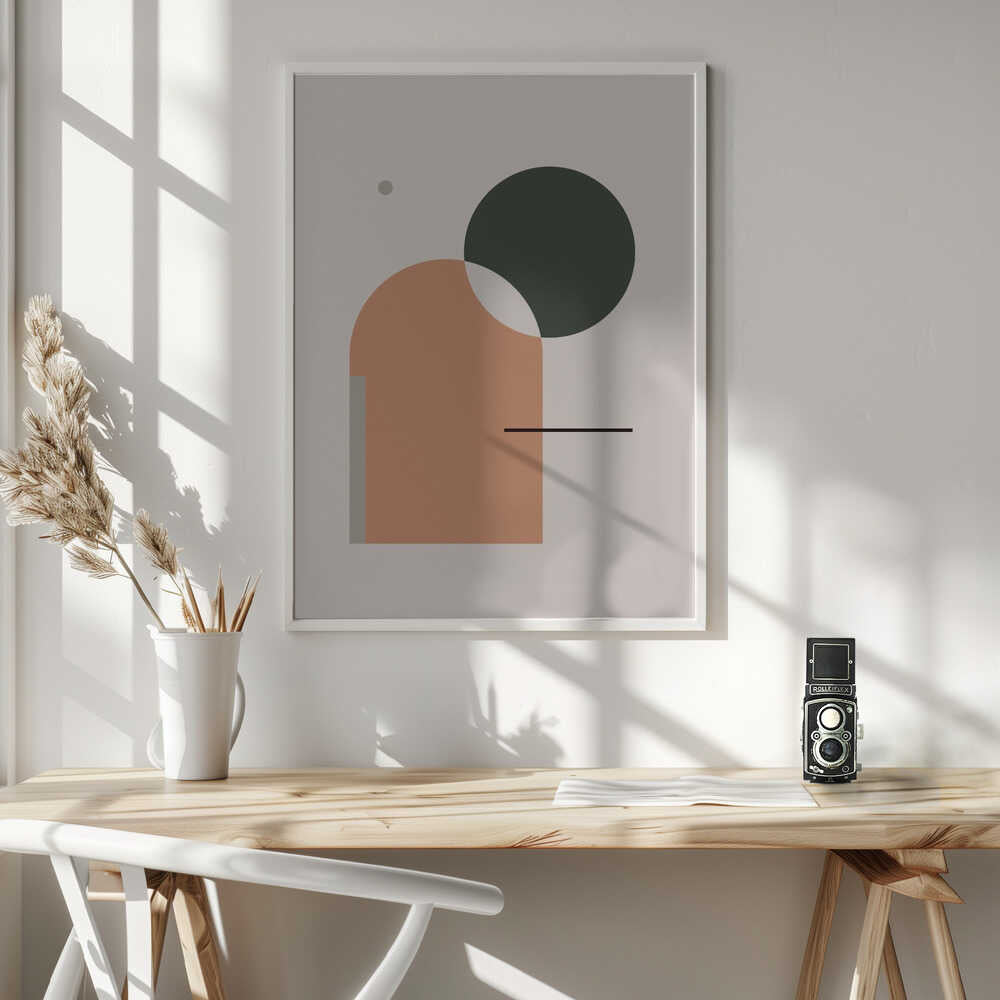 Wall art Simple Harmony - Abstract Composition