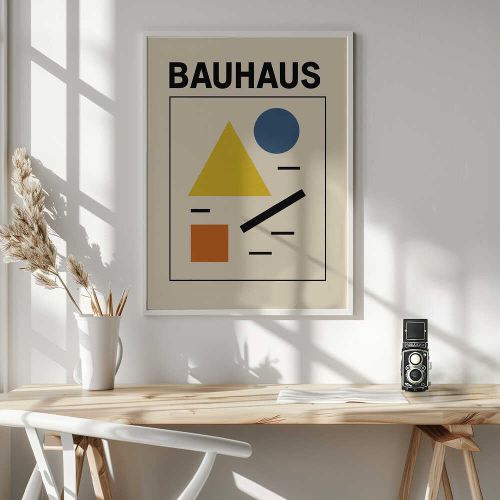 Wall art Bauhaus minimalist 06