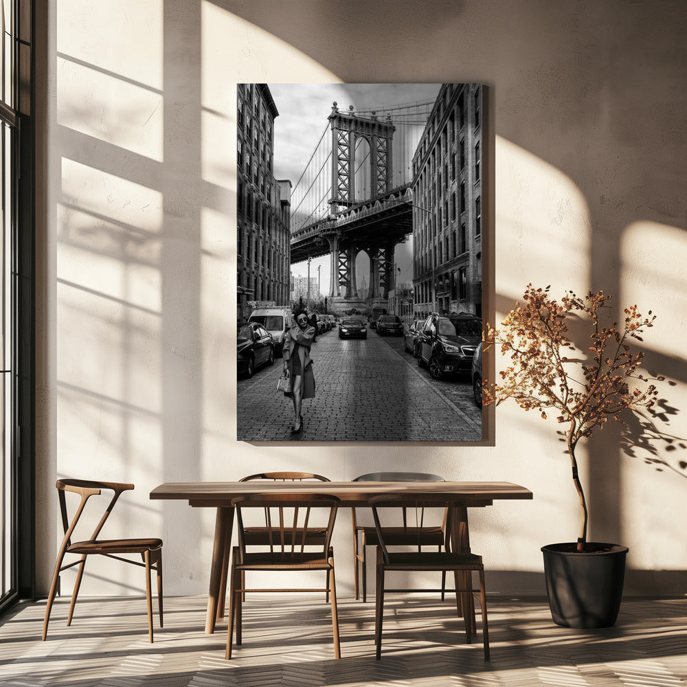 Oblivious Wall Artwork In White Floating Frame