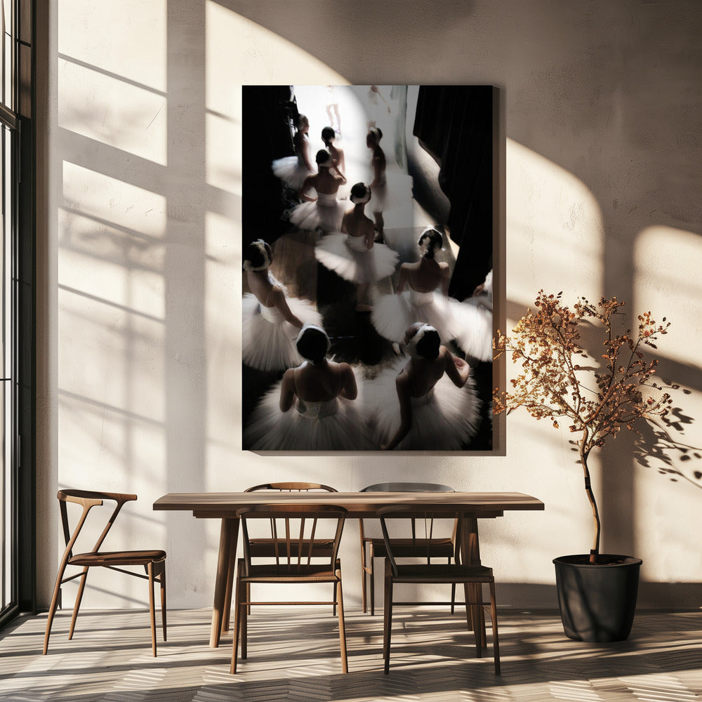 Now Wall Artwork In White Floating Frame