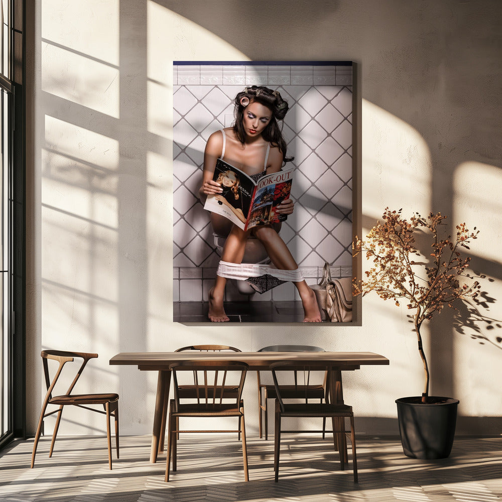Multitasking Wall Artwork In Black Floating Frame