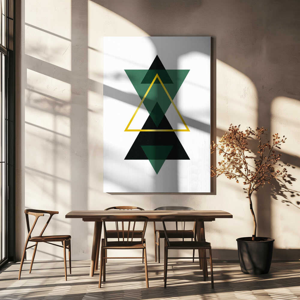 Wall art Minimal Triangle Collection #3