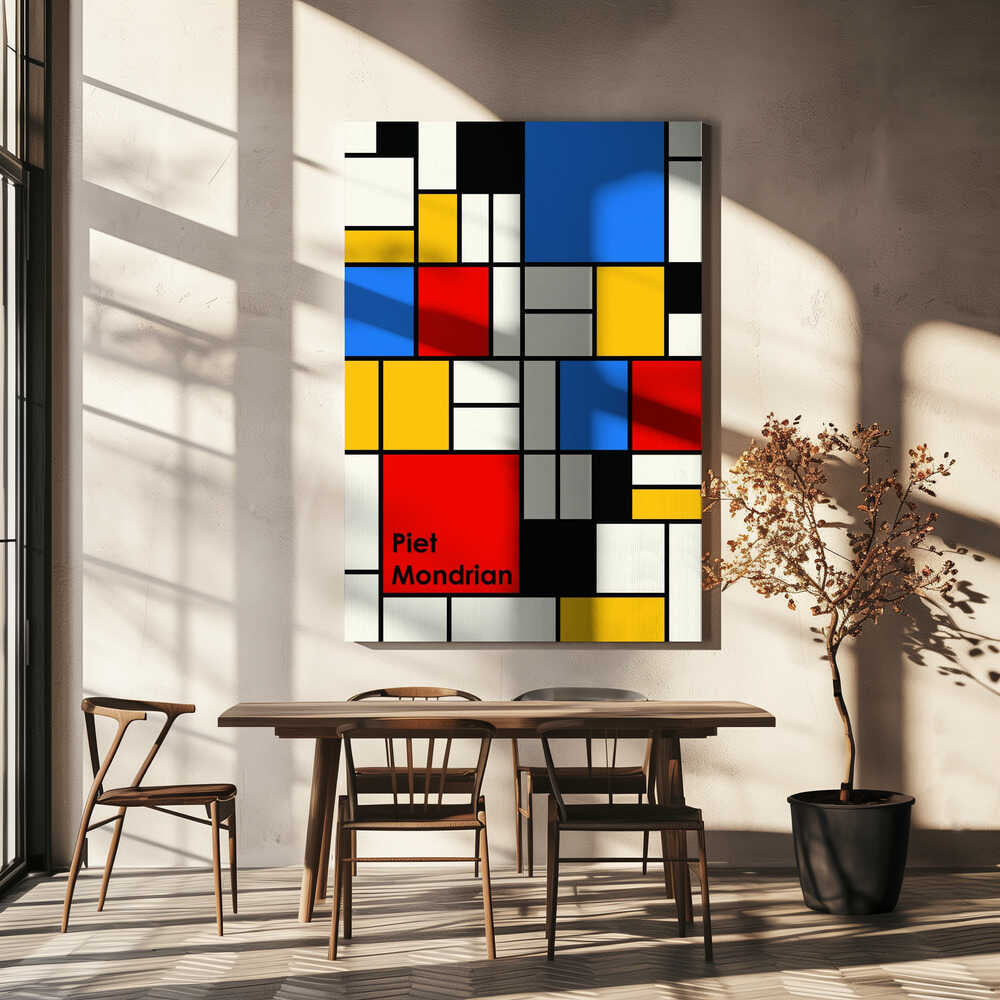 Wall art Piet Mondrian