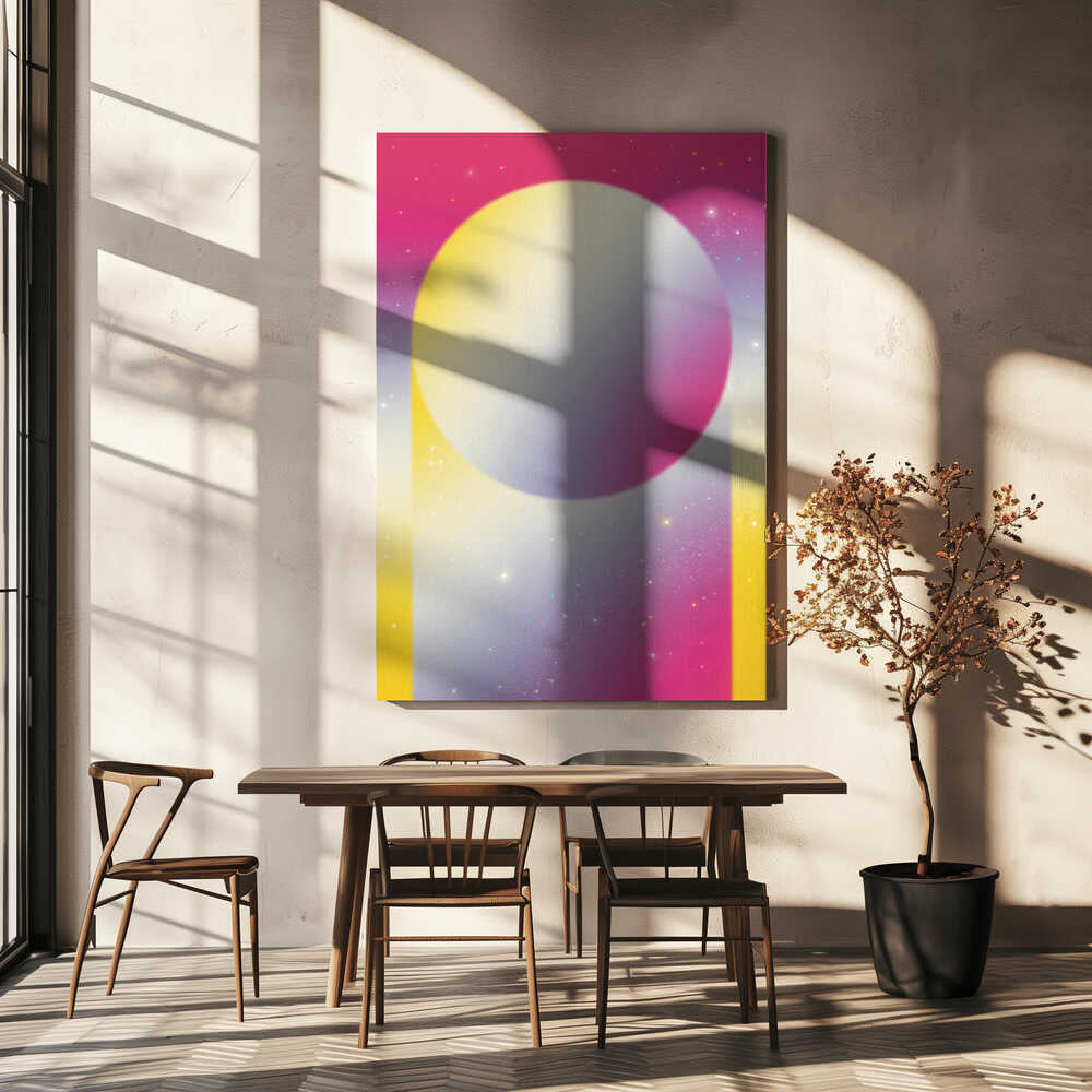 Wall art Minimal Pastel Cosmos