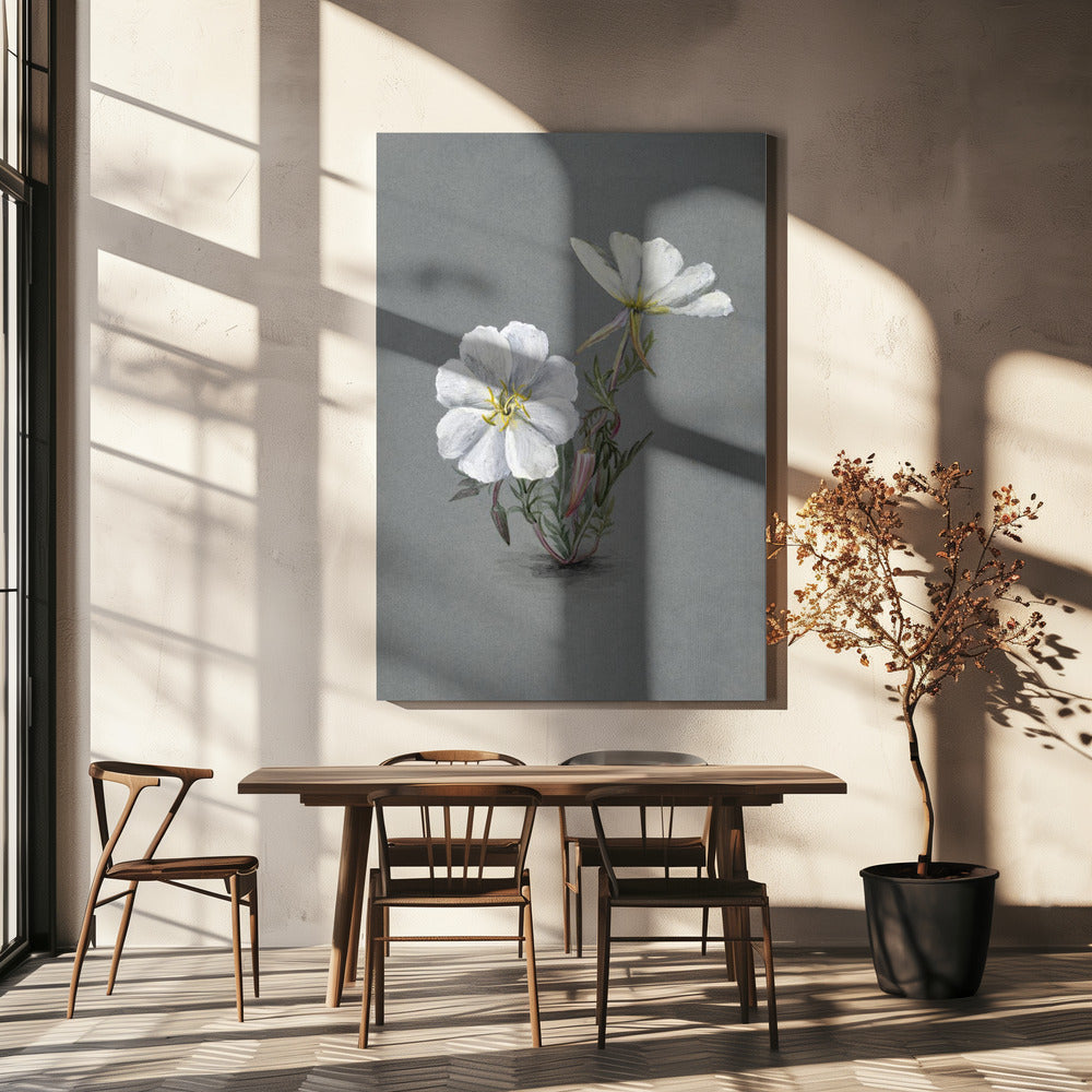 Giant Helleborine (1880) Wall Artwork In White Floating Frame