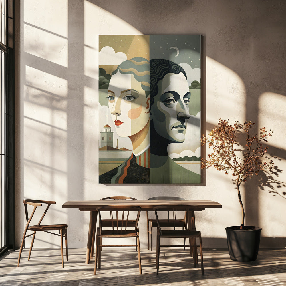 Wall art Twilight Reflections