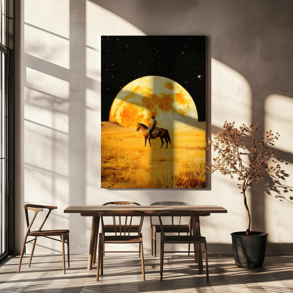 Wall art Lunar Cowboy