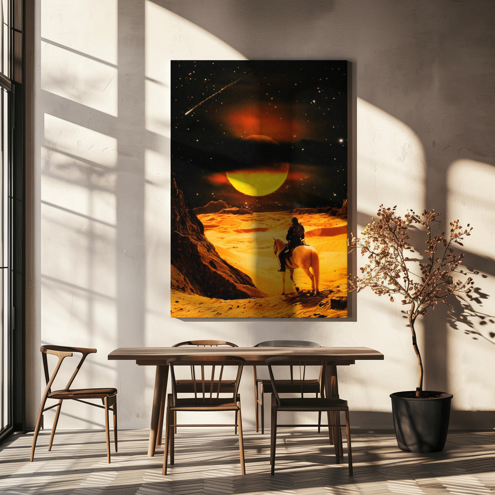 Wall art Western Space Adventure