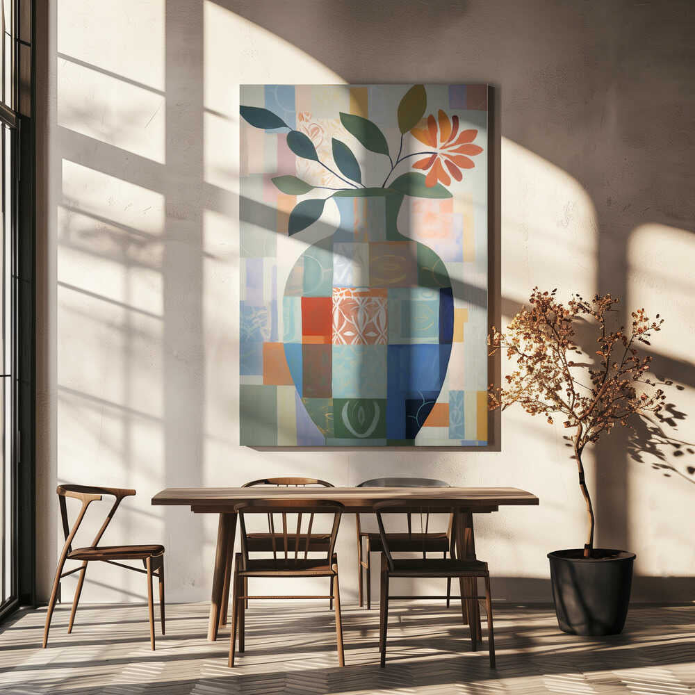 Wall art Abstract Vase