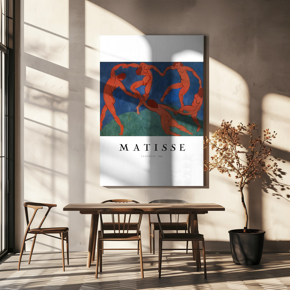 Wall art La Danse II By Henri Matisse