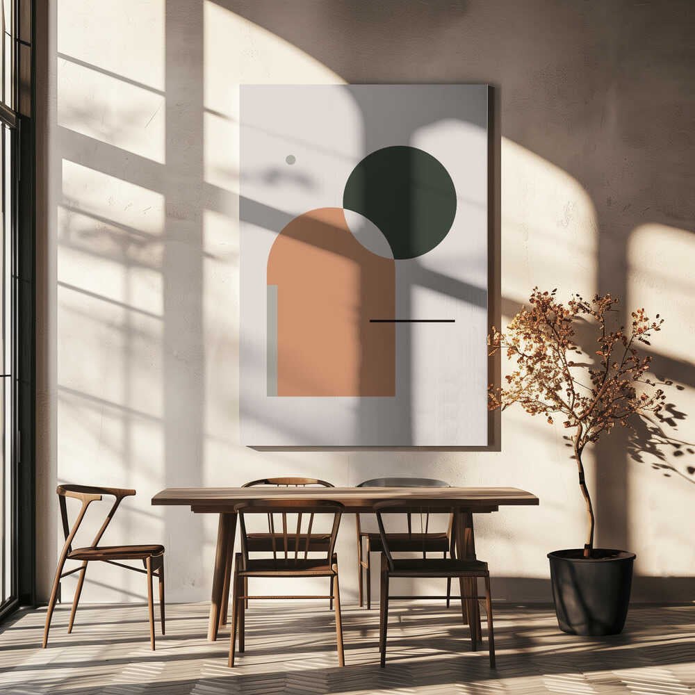 Wall art Simple Harmony - Abstract Composition