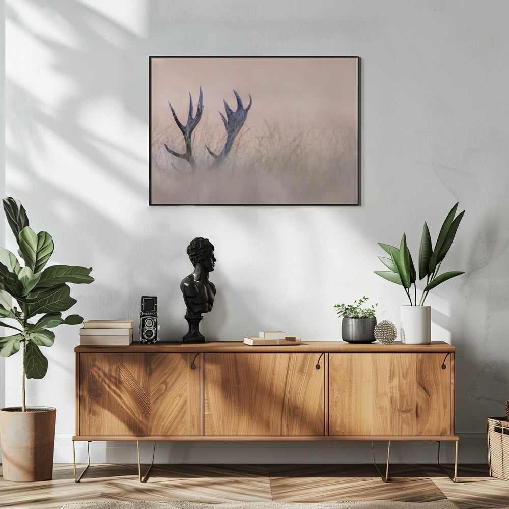 Wall art Hide & Seek ( Horn of Stag)