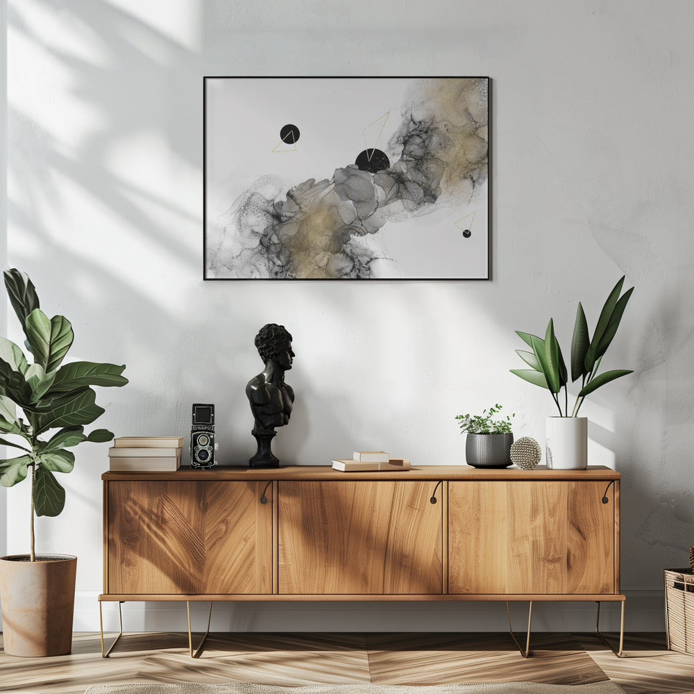 Landscape Photography Canvas Print-wall-art-alcohol-ink-galaxy-abstract-48X36inches