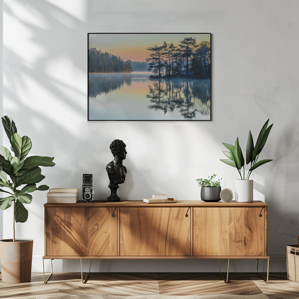 Wall art Before people wake