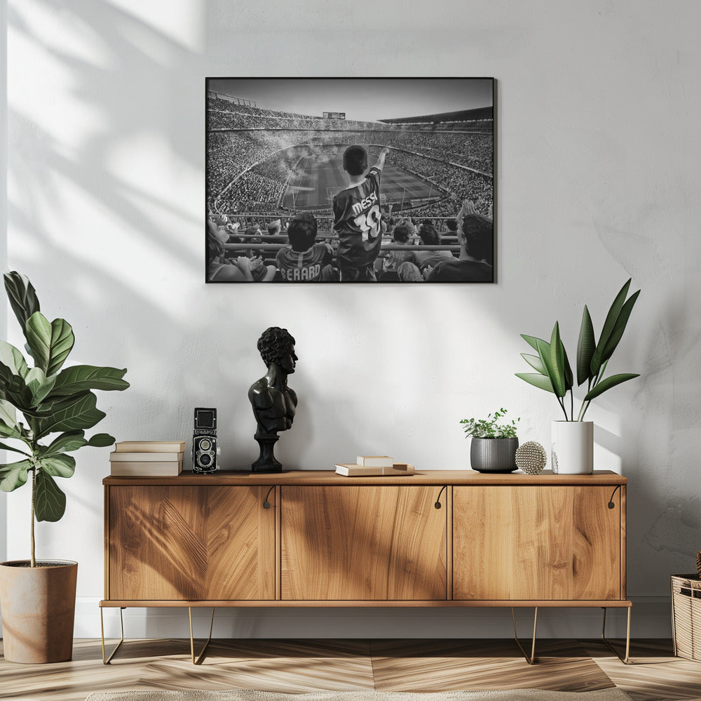 Wall art Cathedral of Football