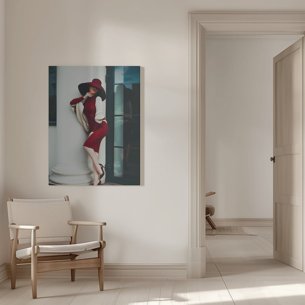 Elegance is the only beauty that never fades Wall Artwork 0