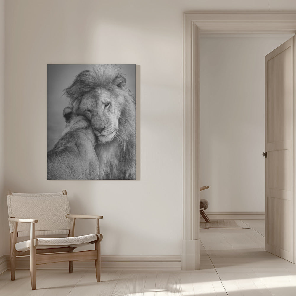 Wall art African Love! Canvas Print