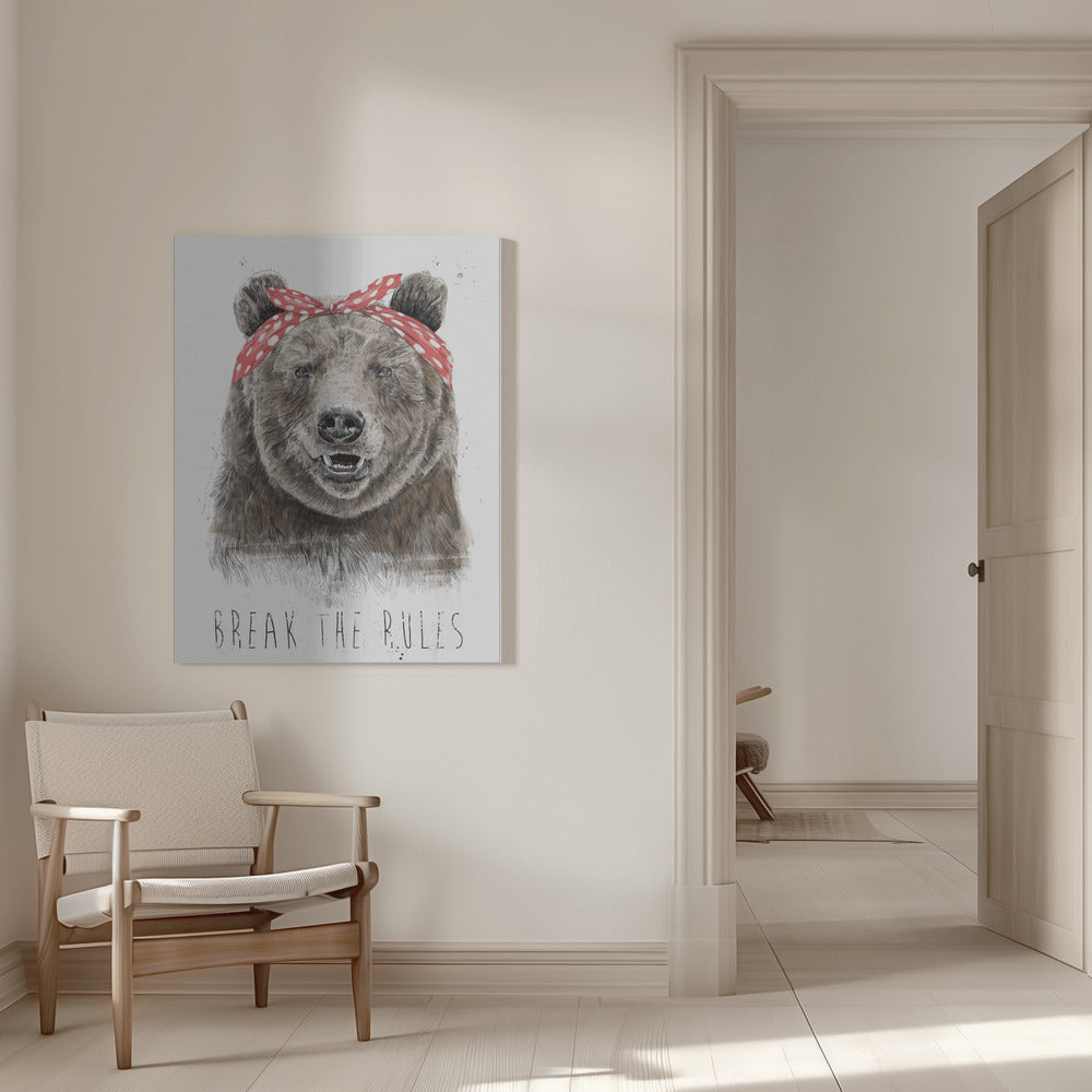 Wall art Break the rules