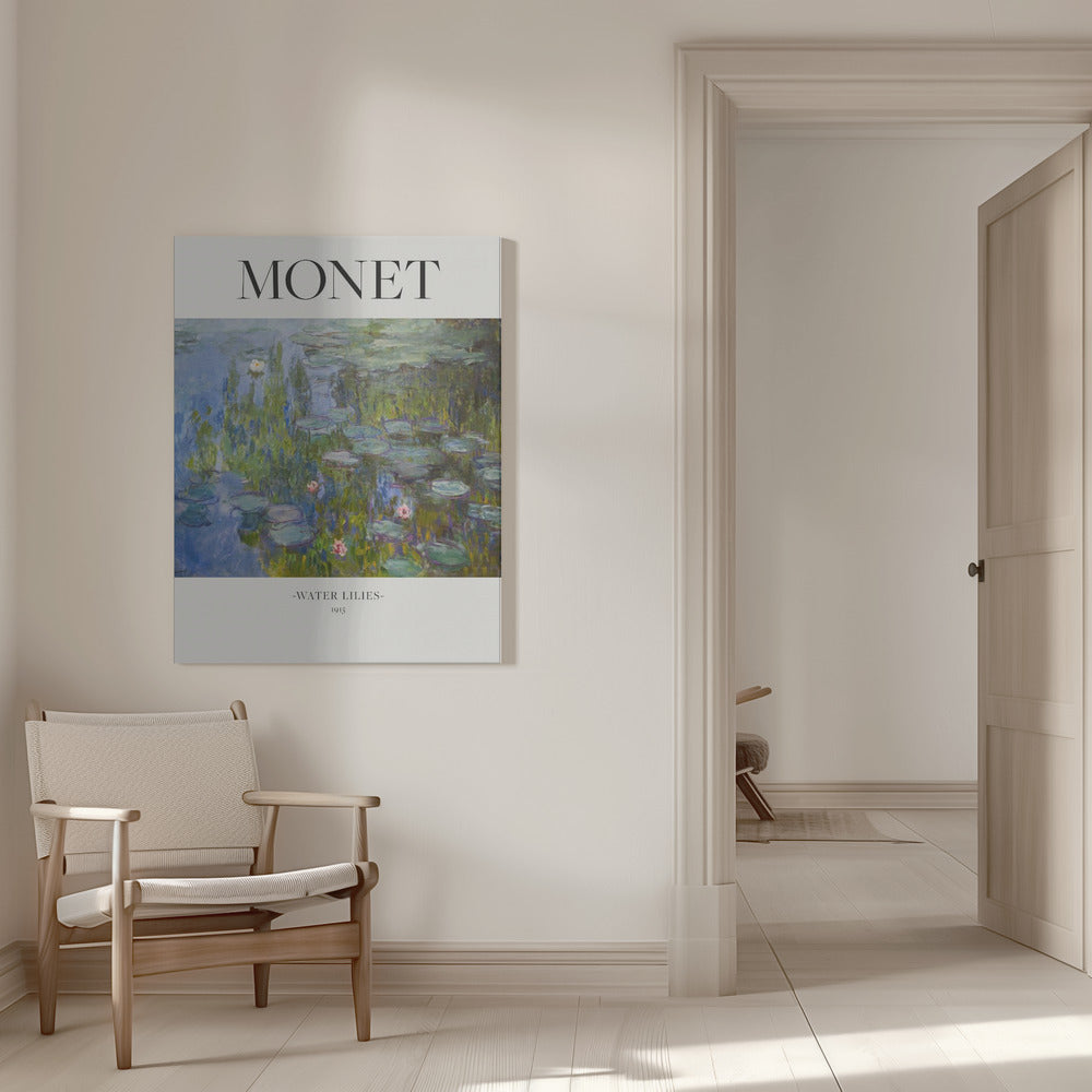 Water Lilies 1915 Monet Wall Artwork 0