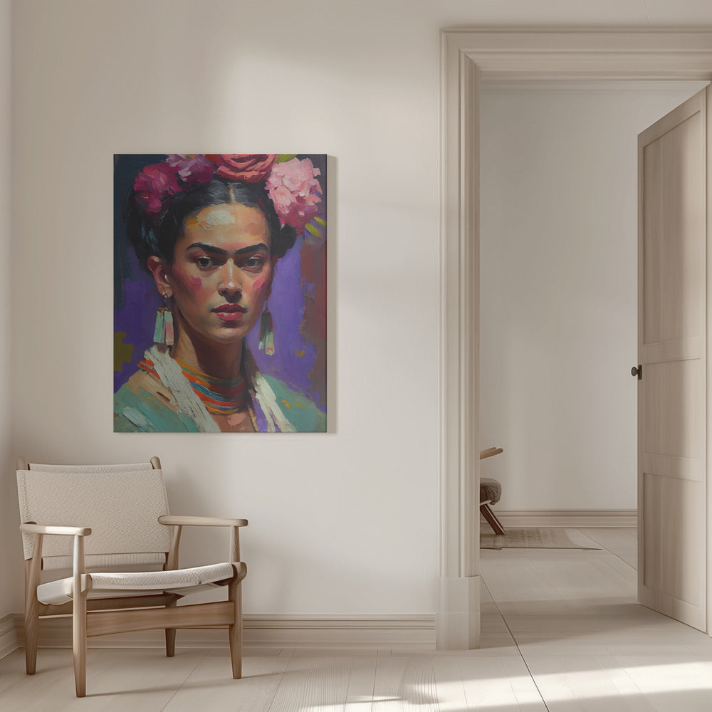 Portrait Of Frida Wall Artwork 0