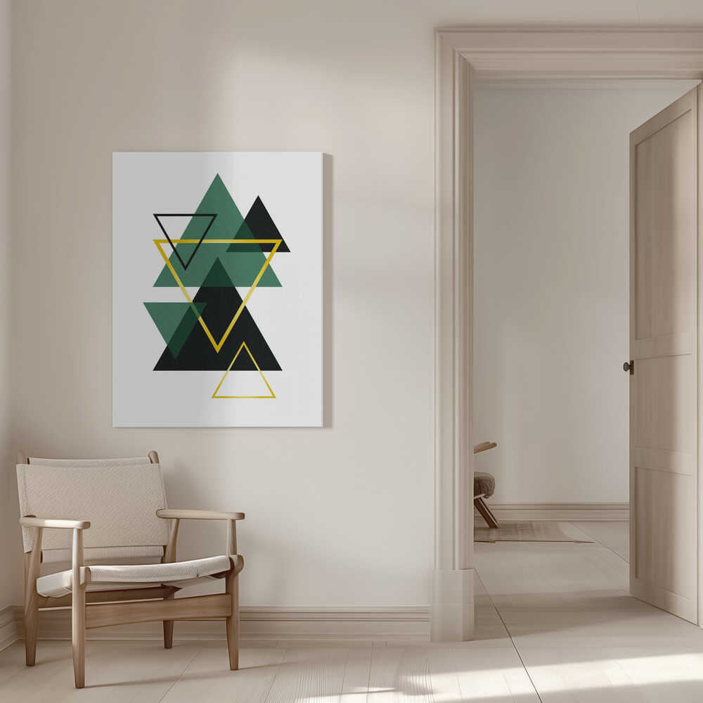 Wall art Minimal Triangle Collection #2