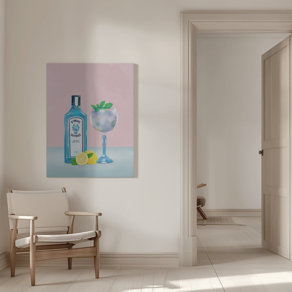 Gin Cocktail Wall Artwork 0