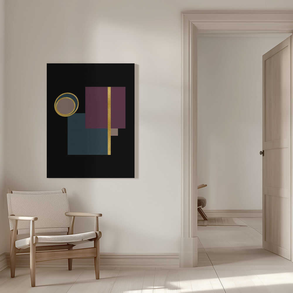 Wall art Squares and Circles Copy