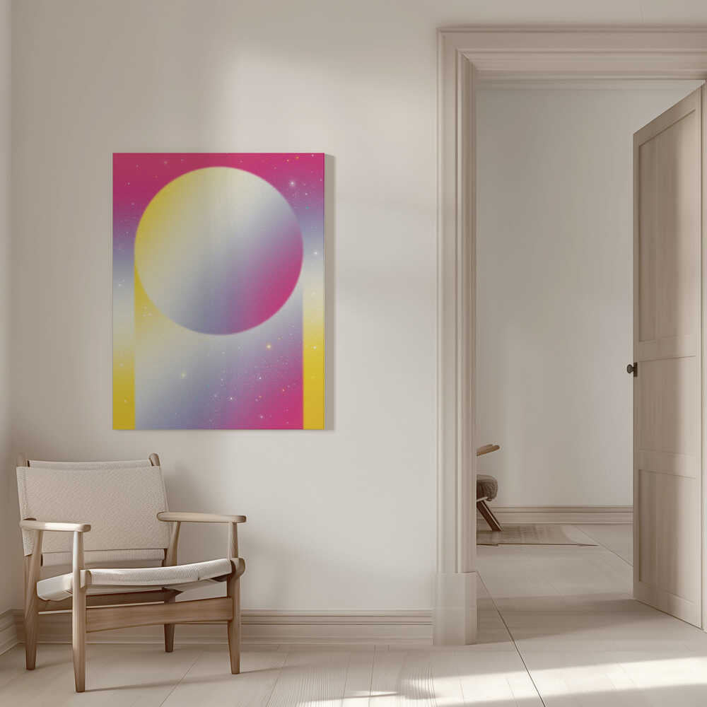 Wall art Minimal Pastel Cosmos